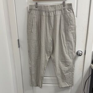 Anthropologie Hei Hei Cotton Pull On trouser Size Large